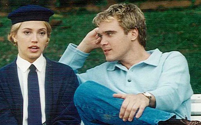 Patricia de Sabrit e Dalton Vigh em cena de Pérola Negra, novela de 1998 que voltou a ser exibida pelo SBT - Divulgação/SBT