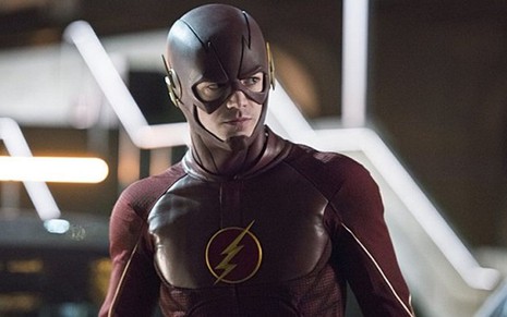 O ator Grant Gustin em episódio de Flash, série exibida nas madrugadas da Globo com sucesso - Divulgação/The CW