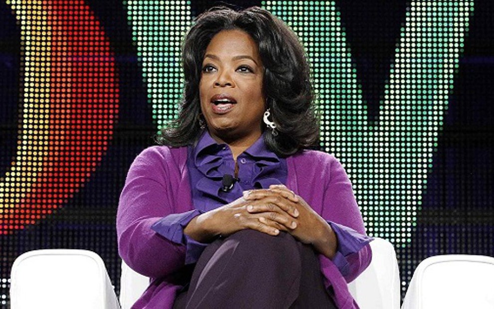 A empresária Oprah Winfrey em apresentação da programação do canal OWN, em janeiro deste ano - Divulgação/OWN