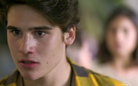 Rodrigo (Nicolas Prattes) ficará decepcionado com a namorada nos próximos capítulos de Malhação - Reprodução/TV Globo