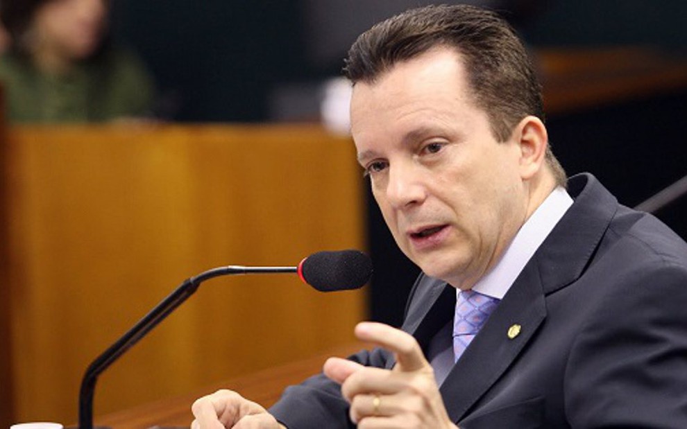O deputado federal Celso Russomanno em sessão em comissão da Câmara dos Deputados, em Brasília - Divulgação