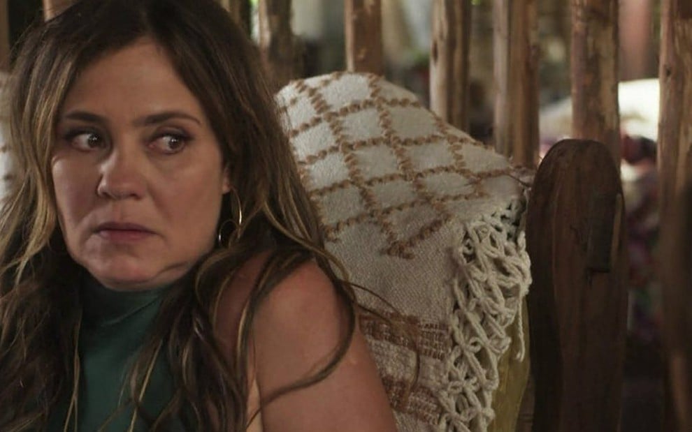A personagem Laureta (Adriana Esteves) foi alvo de polêmicas dentro e fora da trama de Segundo Sol - Reprodução/TV Globo