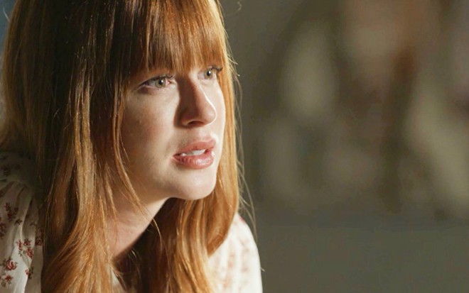 Marina Ruy Barbosa como Luz em O Sétimo Guardião; personagem foi levada da mãe ainda bebê - Reprodução/Globo