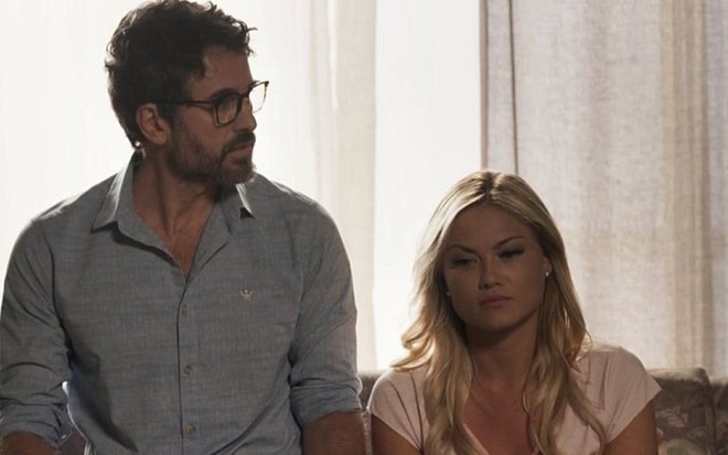 Samuel (Eriberto Leão) terminará com Suzy (Ellen Rocche) em O Outro Lado do Paraíso - Reprodução/TV Globo