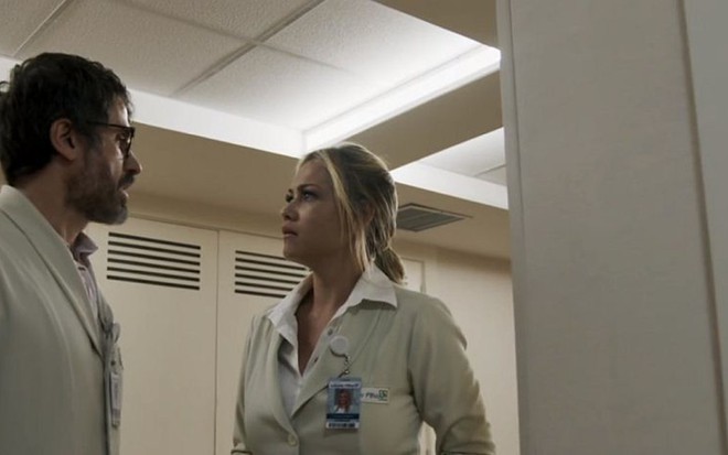 Eriberto Leão (Samuel) e Ellen Rocche (Suzy) em O Outro Lado do Paraíso; casal terá separação civilizada - Reprodução/TV Globo