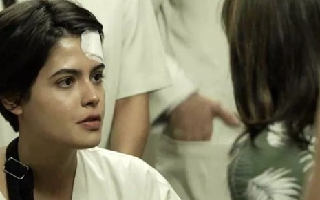 Adriana (Julia Dalavia) culpará a mãe por acidente de carro em O Outro Lado do Paraíso - Reprodução/TV Globo