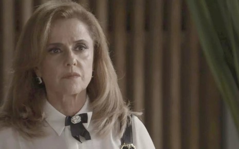 Sophia (Marieta Severo) visitará a ex-nora para intimidá-la em O Outro Lado do Paraíso - Reprodução/TV Globo