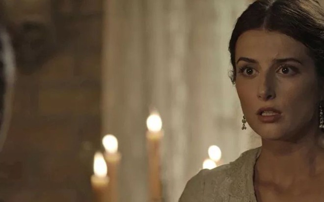Cecília (Anaju Dorigon) confrontará a governanta em cena de Orgulho e Paixão - Reprodução/TV Globo