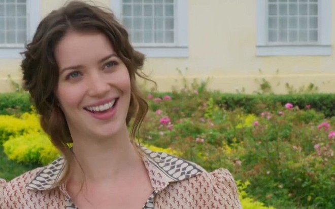 Nathalia Dill (Elisabeta) em cena de Orgulho e Paixão: melhor do que reta final da antecessora - Reprodução/TV Globo