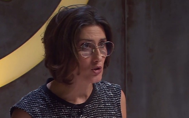 A jurada Paola Carosella na décima temporada do MasterChef; reality foi trocado pela NBA na Band - REPRODUÇÃO/BAND