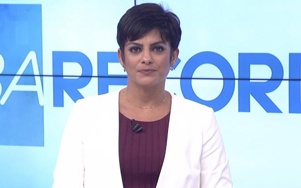 Patrícia Abreu ancorava o principal telejornal da Record em Salvador: demitida após comentário no Instagram - REPRODUÇÃO/RECORD