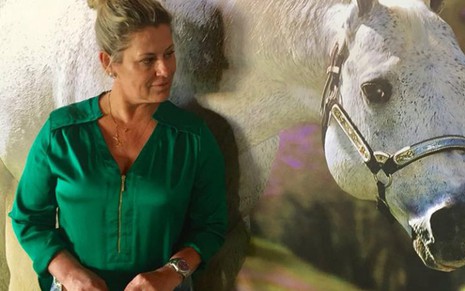 Patricia Opik abandonou a carreira de atriz e hoje é especialista em cavalos no Canal Rural - Reprodução/Facebook