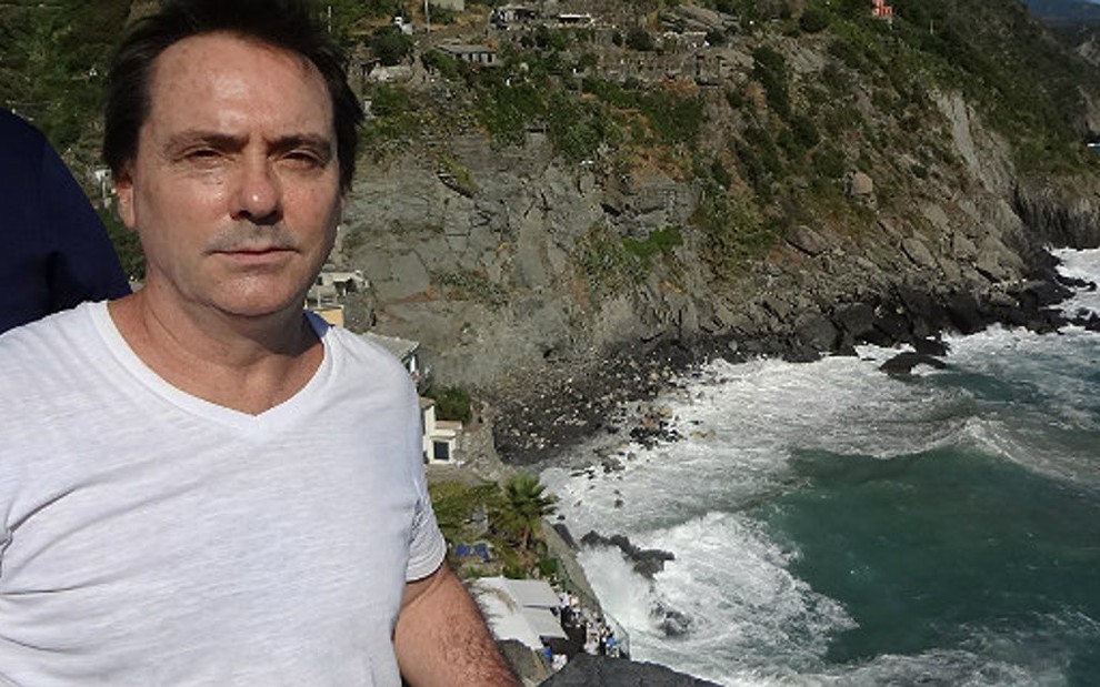 O ator Paulo Guarnieri, que deixou a carreira na televisão e hoje é dono de um hotel - Divulgação