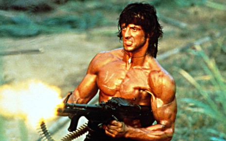 Rambo II – A Missão foi lançado em 1985 e exibido três anos depois pela Globo para brigar com o SBT - Divulgação