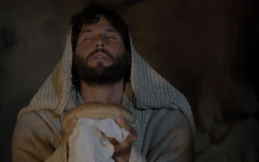 Jesus (Dudu Azevedo) vai manifestar o dom da cura e deixar todos impressionados na novela - Reprodução/Record