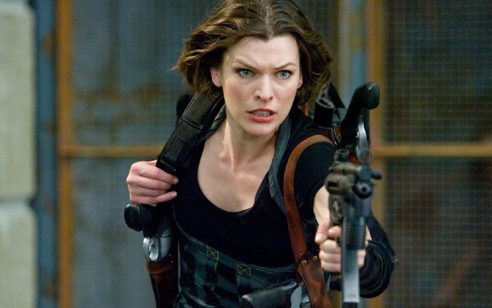 A atriz Milla Jovovich interpretou a heroína Alice em seis filmes da franquia Resident Evil - Divulgação/Constantin Film