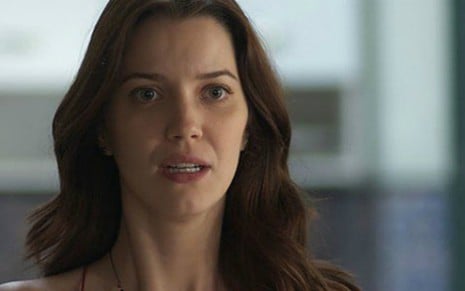 Júlia (Nathalia Dill) ficará preocupada com sua gravidez na novela Rock Story, da Globo - Reprodução/Globo