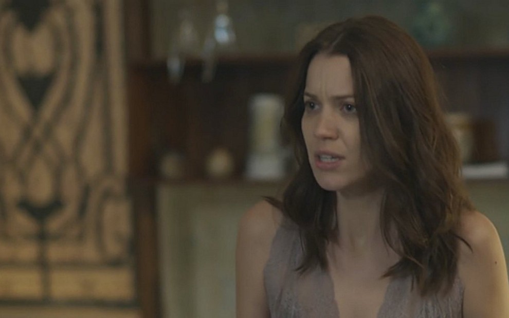 Nathalia Dill (Júlia) em cena e Rock Story; bailarina tentará desmascarar ex-namorado bandido - Reprodução/TV Globo