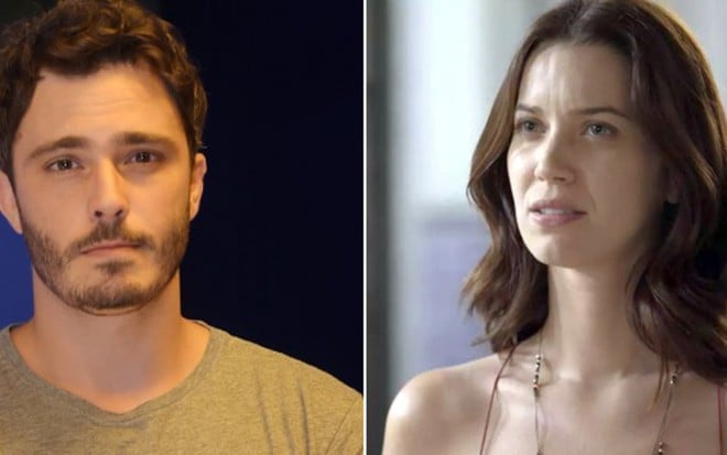 Thiago Rodrigues interpretará Tiago, ex-namorado de Júlia (Nathalia Dill) em Rock Story - Estevam Avellar e Reprodução/TV Globo