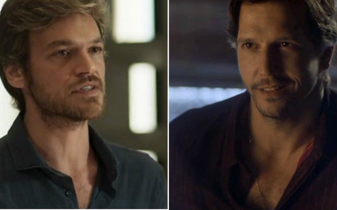 Remy (Vladimir Brichta) e Beto (Emilio Dantas) se enfrentarão na reta final de Segundo Sol - Reprodução/Globo