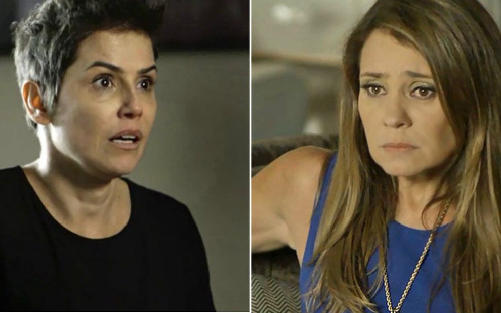 Karola (Deborah Secco) e Laureta (Adriana Esteves) não serão poupadas no final de Segundo Sol - Reprodução/Globo