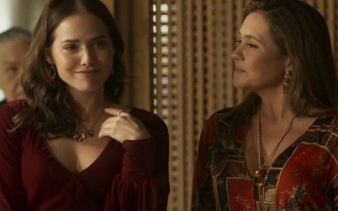 Rosa (Letícia Colin) ficará entre a vida e a morte com Laureta (Adriana Esteves) em Segundo Sol - Reprodução/Globo