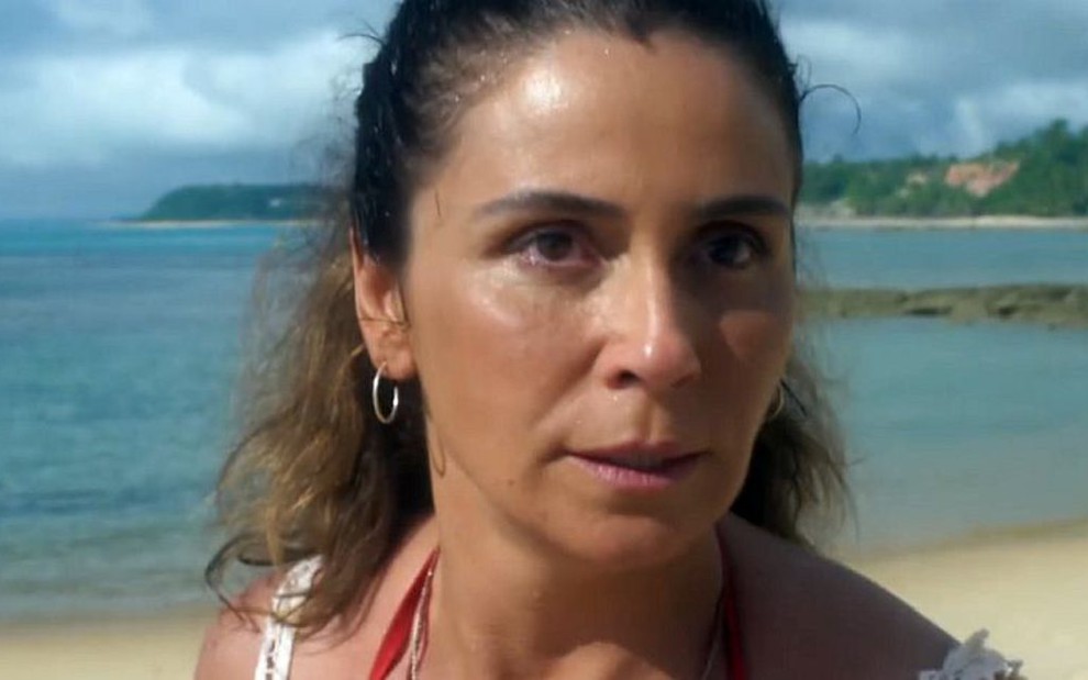 Giovanna Antonelli (Luzia) em cena de Segundo Sol; mocinha vai defender o amado e virar criminosa - Reprodução/TV Globo