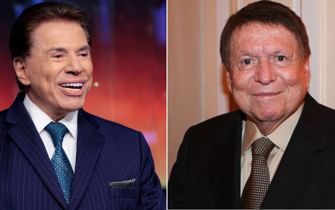 Silvio Santos e Boni, ex-todo-poderoso da Globo, negociaram sociedade do SBT pela primeira vez em 1998 - Divulgação