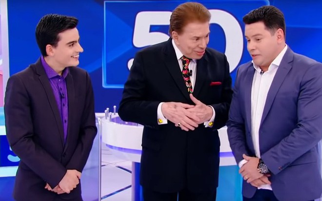 Silvio Santos tentou dar mais espaço para Dudu Camargo e Marcão do Povo, mas voltou atrás - REPRODUÇÃO/SBT