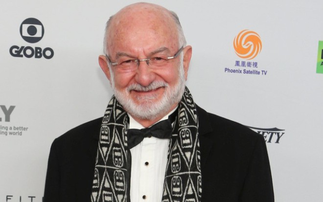 Silvio de Abreu, diretor de teledramaturgia da Globo, no Emmy Internacional, em novembro de 2017 - Luiz C. Ribeiro/LCR/TV Globo