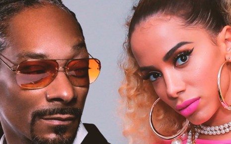 Anitta com o rapper Snoop Dogg em Onda Diferente: música pode estar no MTV Top 20, nova parada musical da emissora - Reprodução/YouTube