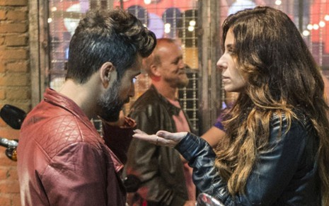 Mario (Bruno Gagliasso) e Alice (Giovanna Antonelli) discutem em cena de Sol Nascente - Renato Rocha Miranda/TV Globo