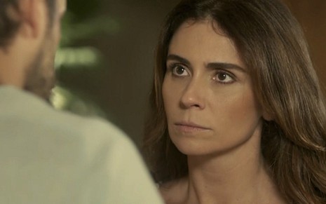 Giovanna Antonelli (Alice) em Sol Nascente; empresária enfrentará o vilão e o ameaçará - Reprodução/TV Globo