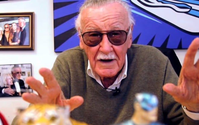 Stan Lee em vídeo do canal Spaces, do YouTube: após grandes heróis, um time da Série B - Reprodução/YouTube