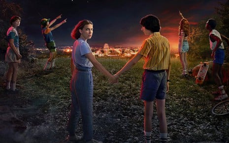 Imagem promocional da terceira temporada de Stranger Things, que chega em julho à Netflix - Divulgação/Netflix