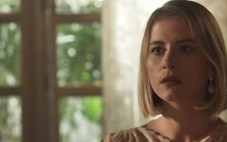 Celina (Barbara França) descobrirá traição do pai em cena de Tempo de Amar, novela das seis - Reprodução/TV Globo