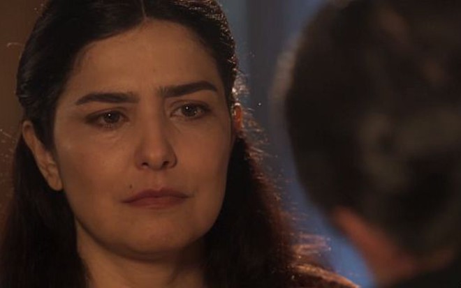 Letícia Sabatella (Delfina) em cena de Tempo de Amar; golpe da vilã será descoberto - Reprodução/TV Globo