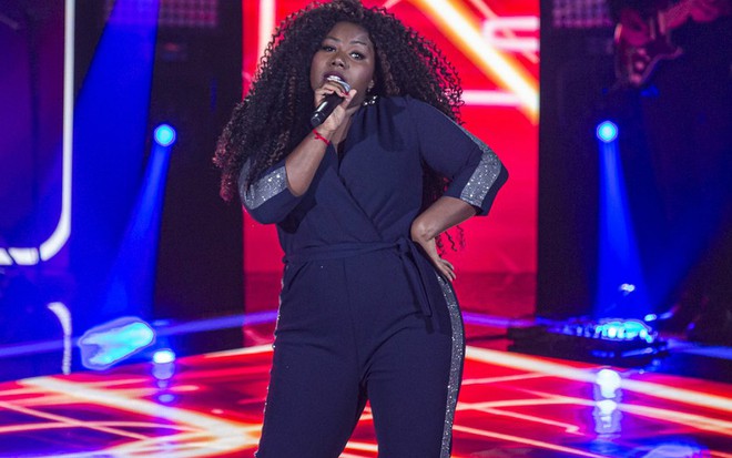 A participante Gaby Olliver participou das audições às cegas no The Voice Brasil na terça (13) - Reprodução/TV Globo
