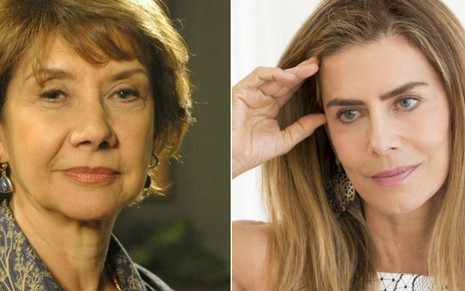 As atrizes Ana Rosa e Maitê Priença, que já passaram por terríveis tragédias em suas famílias - Divulgação/TV Globo