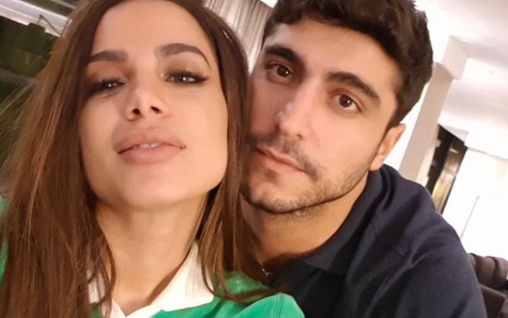 Anitta e o ex-marido, o empresário Thiago Magalhães: divórcio vira arma de divulgação - Reprodução/Instagram