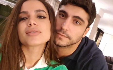 Anitta e o ex-marido, o empresário Thiago Magalhães: divórcio vira arma de divulgação - Reprodução/Instagram