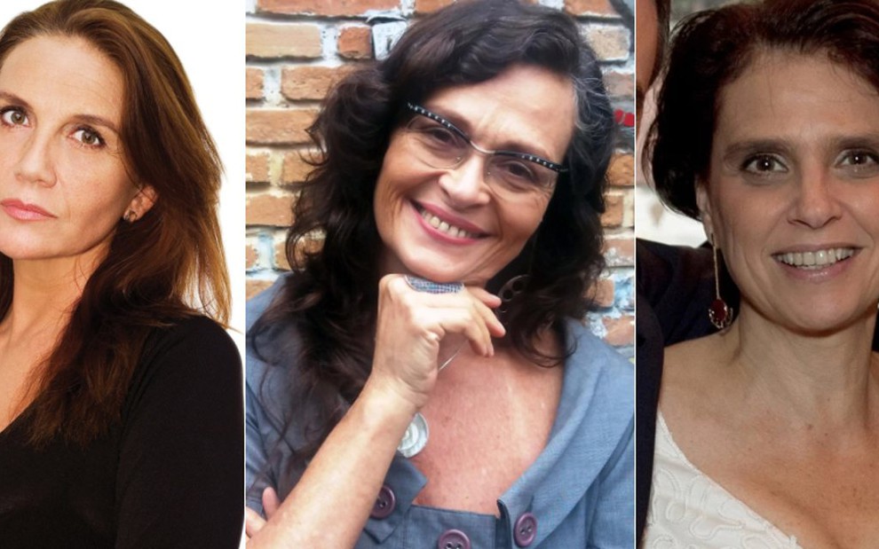 Cristina Prochaska (à esq.), Lala Deheinzelin e Lídia Brondi: afastadas da TV, elas mudaram de rumo - Fotos: Divulgação