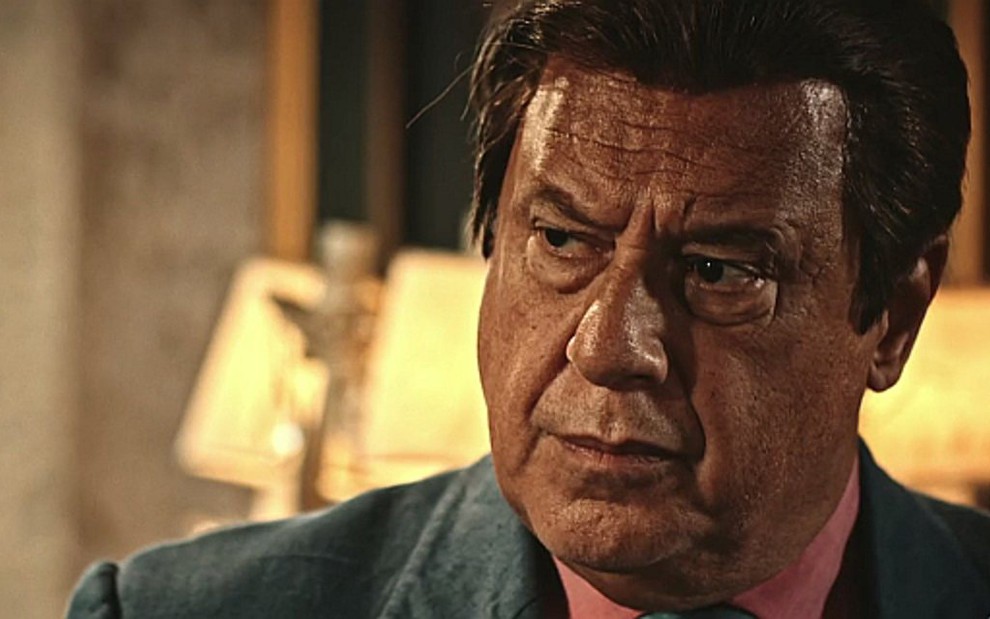 Antonio Fagundes (Afrânio) em cena de Velho Chico, novela das nove da Globo - Reprodução/TV Globo