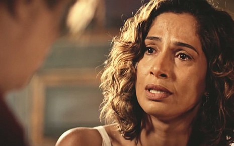 Camila Pitanga (Tereza) em cena de Velho Chico; personagem vai se revoltar com o pai - Reprodução/TV Globo
