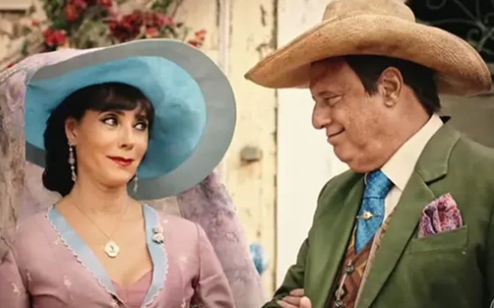 Christiane Torloni (Iolanda) e Antonio Fagundes (Afrânio) em cena de Velho Chico - Reprodução/TV Globo