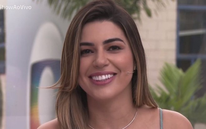 A ex-BBB Vivian Amorim apresentou o Vídeo Show na sexta (2): recorde no Ibope  - REPRODUÇÃO/TV GLOBO
