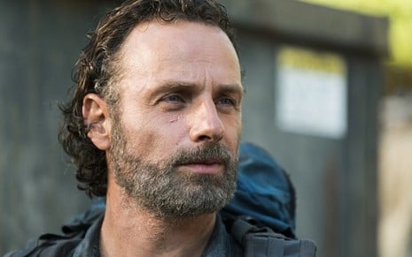 O ator Andrew Lincoln em cena da sétima temporada de Walking Dead - Divulgação/AMC