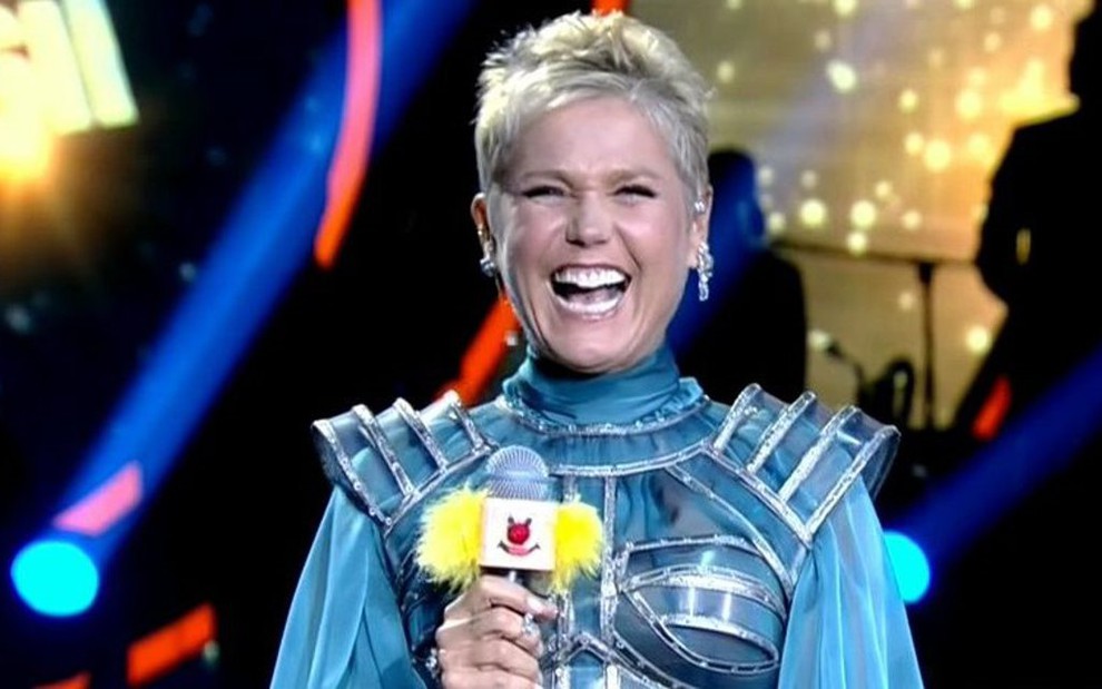 Xuxa em cena no Dancing Brasil; apresentadora deve retornar à TV argentina ainda neste ano - REPRODUÇÃO/RECORD