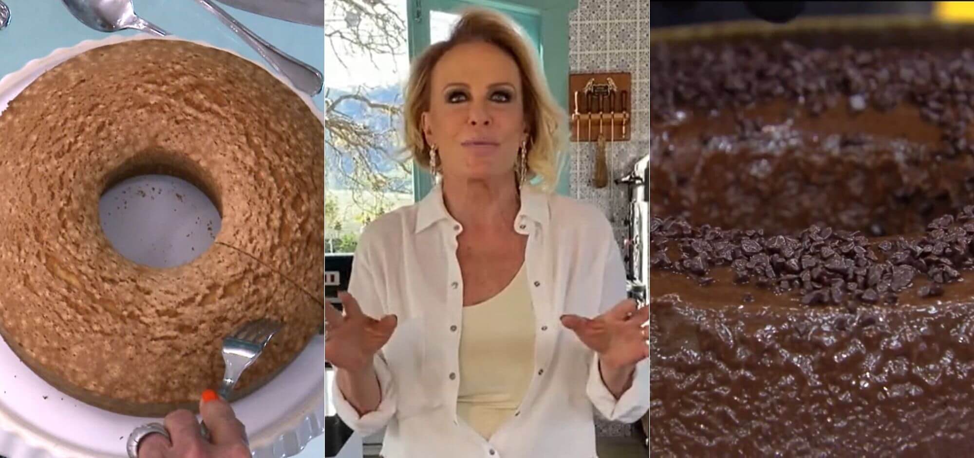 Bolo de chocolate sem ovo e sem leite • Ana Maria Braga