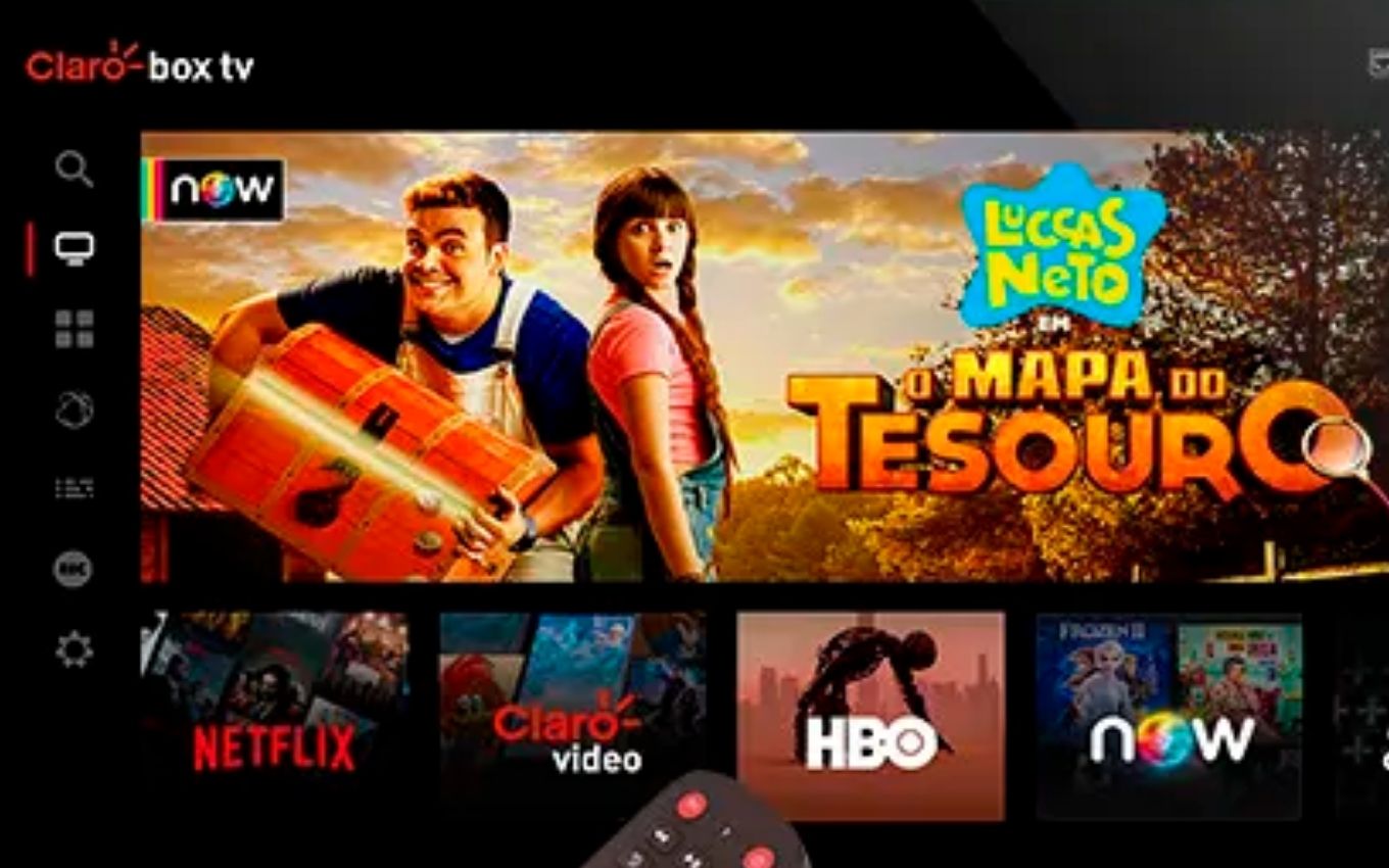 Claro anuncia Box TV com serviços de streaming e planos para